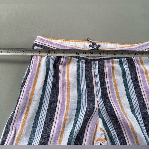 🎉5 for $45🎉 Old Navy Pants Wide Leg Women Size L Linen Blend - Picture 7 of 10